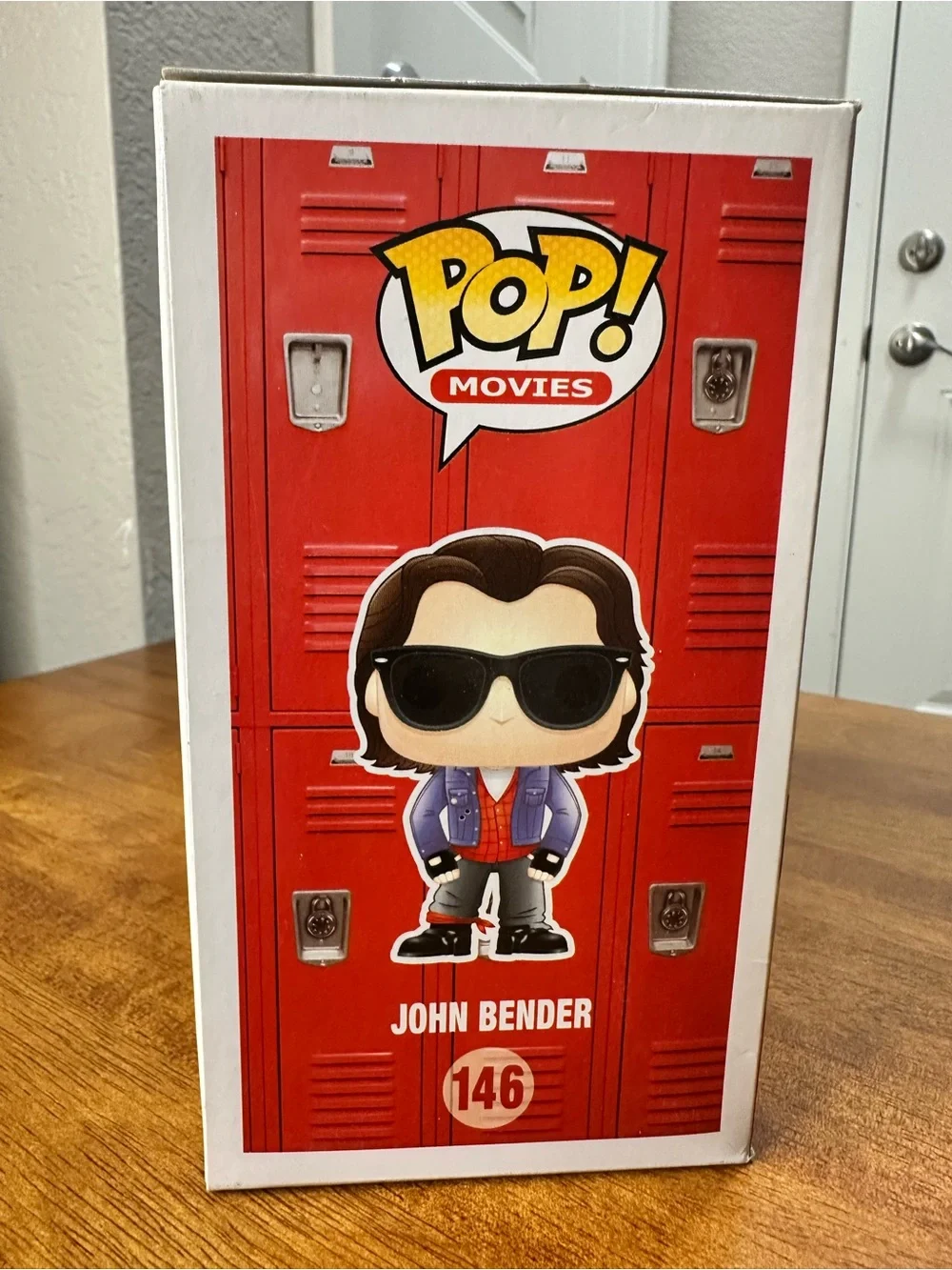 Funko Pop! John Bender Figure with Red, Blue, Black - Picture 2 of 3